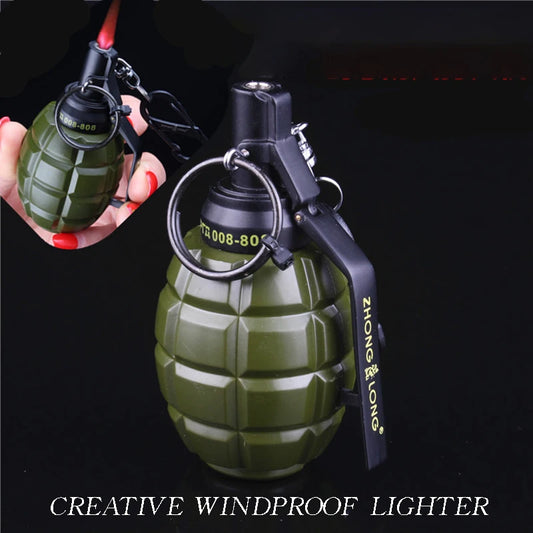 Green Military Grenade lighter
